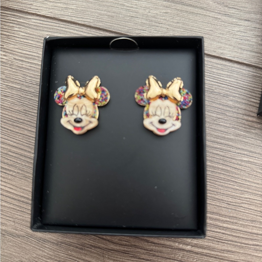 BaubleBar Gold and Multicolor Minnie Earrings